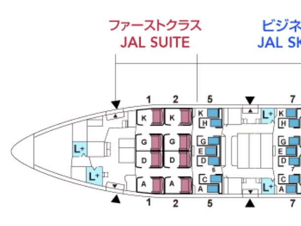 JAL国際線ファーストクラス777-300ER（JAL SUITE） は高級料亭だった